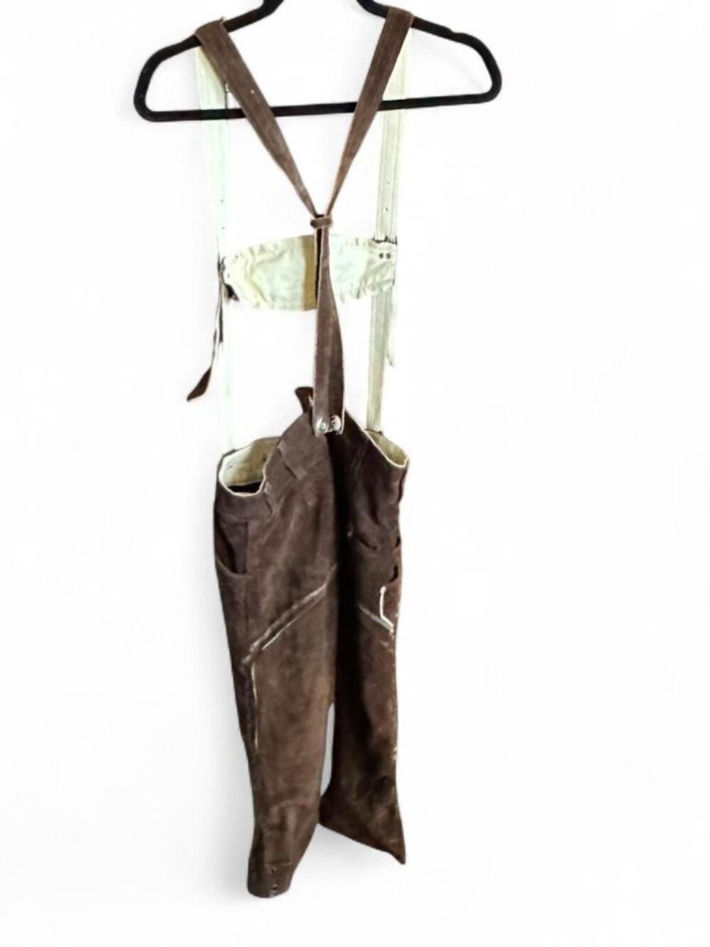 Lederhosen Men Oktoberfest – Kniebund Bavarian Traditional German Suede Leather - Picture 2 of 8